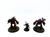 Warhammer 40k Adeptus Mechanicus Kastelan Robots detailliert bemalt games workshop