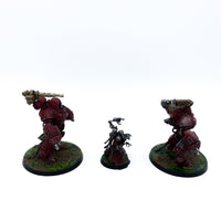 Warhammer 40k Adeptus Mechanicus Kastelan Robots detailliert bemalt games workshop