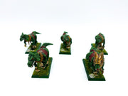 Warhammer 40k Astra Militarum alternativ Modelle für Rough rider (Seraphon, Echsenmenschen) detailliert bemalt - Tabletoploot