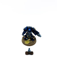 Warhammer 40k Space Marine Captain in Terminator Rüstung bemalt - Tabletoploot