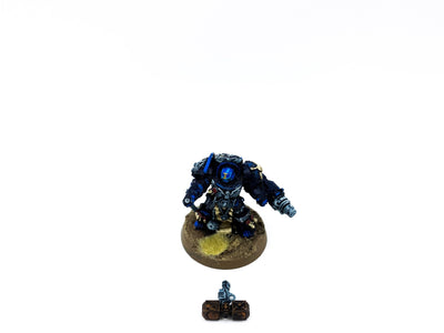 Warhammer 40k Space Marine Captain in Terminator Rüstung bemalt - Tabletoploot