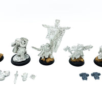 Warhammer 40k Space Marines Marneus Galgar mit Ehrengarde aus Zinn - Tabletoploot