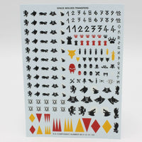 Warhammer 40k Space Wolves Decals Transfer Sheet - Tabletoploot