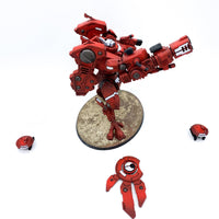 Warhammer 40k Tau XV104 Riptide battlesuit detailliert bemalt games workshop