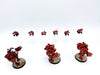 Warhammer 40k Tau XV8 Crisis Battlesuits Team detailliert bemalt - Tabletoploot