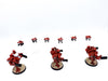 Warhammer 40k Tau XV8 Crisis Battlesuits Team detailliert bemalt - Tabletoploot