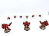 Warhammer 40k Tau XV8 Crisis Battlesuits Team detailliert bemalt - Tabletoploot