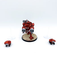 Warhammer 40k Tau XV88 Broadside Battlesuit detailliert bemalt games workshop