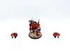 Warhammer 40k Tau XV88 Broadside Battlesuit detailliert bemalt games workshop