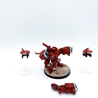 Warhammer 40k Tau XV88 Broadside Battlesuit detailliert bemalt games workshop