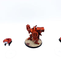 Warhammer 40k Tau XV88 Broadside Battlesuit detailliert bemalt games workshop