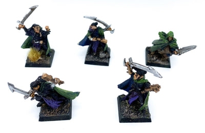 Warhammer Fantasy/AoS Dunkelelfen aus Zinn detailliert bemalt - Tabletoploot