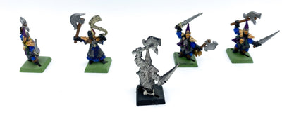 Warhammer Fantasy/AoS Dunkelelfen aus Zinn größtenteils bemalt - Tabletoploot