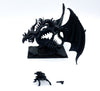 Warhammer Fantasy/AoS Dunkelelfen Drache aus Zinn grundiert Games Workshop