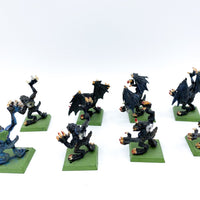 Warhammer Fantasy/AoS Dunkelelfen Harpien aus Zinn bemalt - Tabletoploot