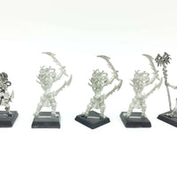 Warhammer Fantasy/AoS Dunkelelfen Hexenkriegerinnen aus Zinn Games Workshop