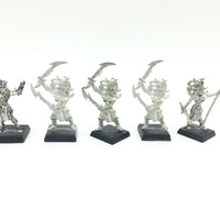 Warhammer Fantasy/AoS Dunkelelfen Hexenkriegerinnen aus Zinn Games Workshop